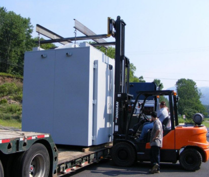 Industrial Oven Loading Industrial Oven Loading